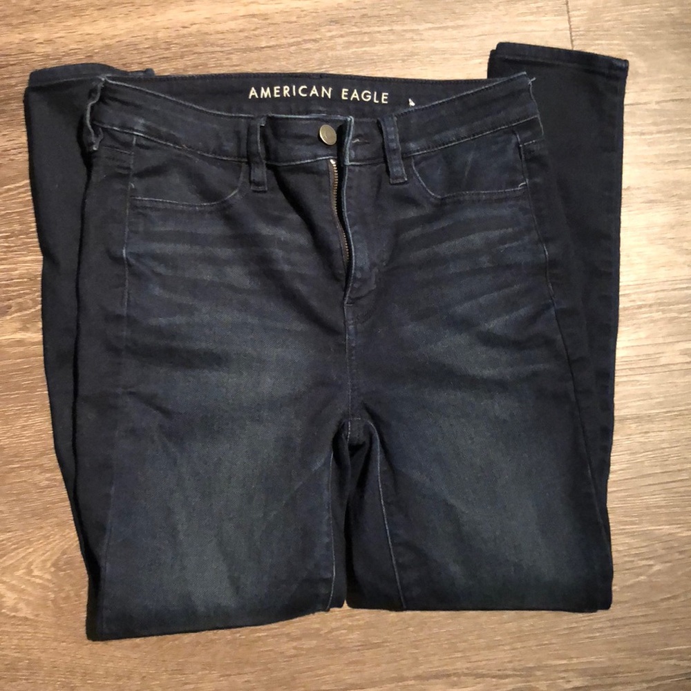 American eagle dark jegging